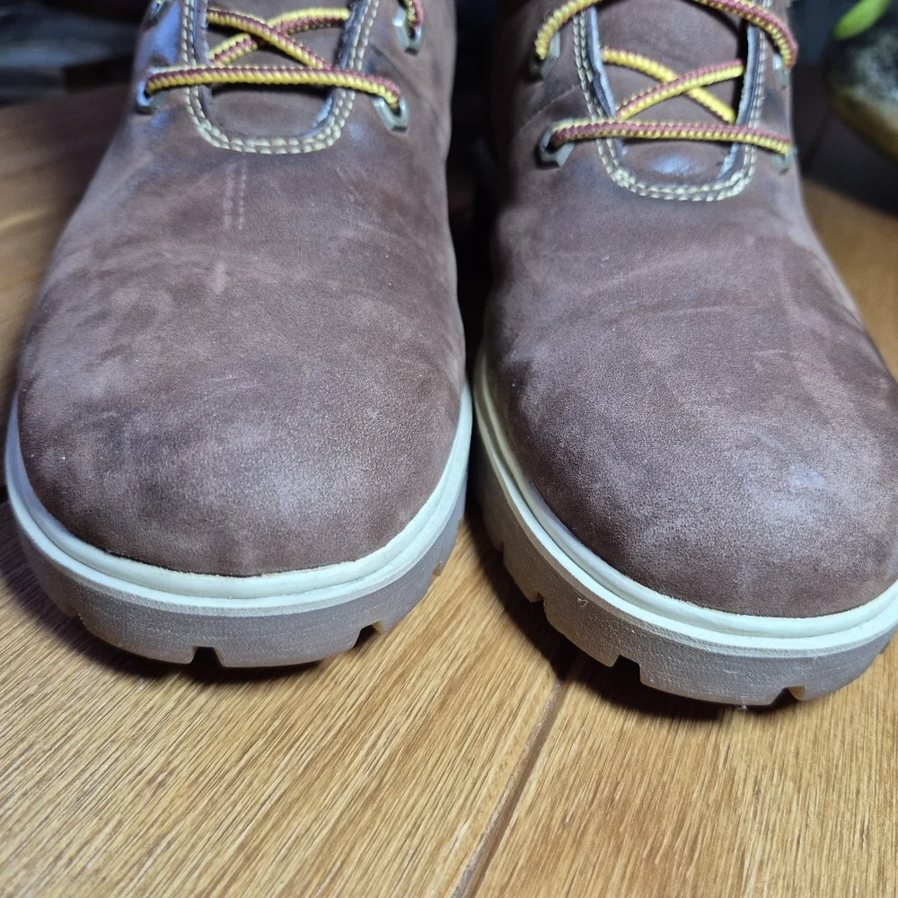 Timberland Dark Brown Suede Boots - Womens Size 9 - Picture 4 of 8